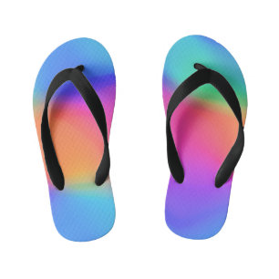 Levendige Holografische Kinder Teenslippers