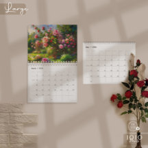 Levendige Impasto Kunstkalender 2026