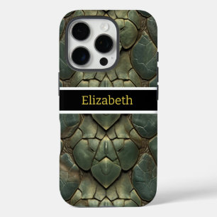 Levendige, ingewikkelde slangenhuidpatronen iPhone 16 pro hoesje