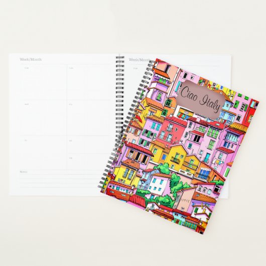 Levendige Italiaanse gevel Planner (Display)