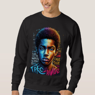 Levendige Jeugd Sketch Art T-shirt