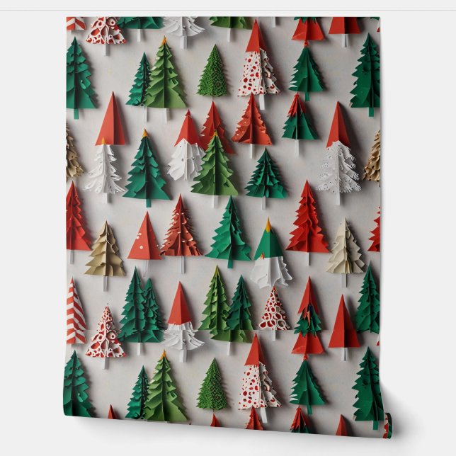 LEVENDIGE KERSTBEHANG BEHANG (Afrollen)