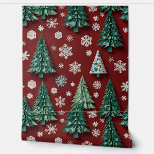 LEVENDIGE KERSTBEHANG BEHANG