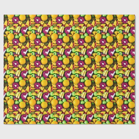 Levendige Kiwi en Citrus Fusion Gift Wrap Cadeaupapier (Vlak)