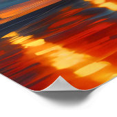 Levendige kleur Cityscape Fauvisme Impressionist 3 Poster (Hoek)