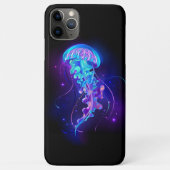 Levendige kleur gloeiende kwal Case-Mate iPhone case (Achterkant)
