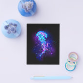 Levendige kleur gloeiende kwal flyer (Enkel)