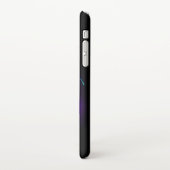 Levendige kleur gloeiende kwal iPhone hoesje (Linkerkant)