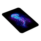 Levendige kleur gloeiende kwal magneet (Rechterzijde)