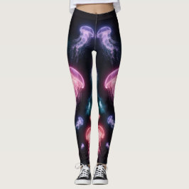 Levendige kleur Marine Life Leggings