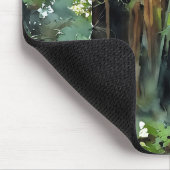 Levendige kleur schilderachtig Mousepad Muismat (Hoek)