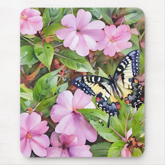 Levendige kleur schilderachtig Mousepad Muismat (Voorkant)