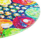 Levendige kleur van vruchten. Bestel nu Snijplank (Hoek)