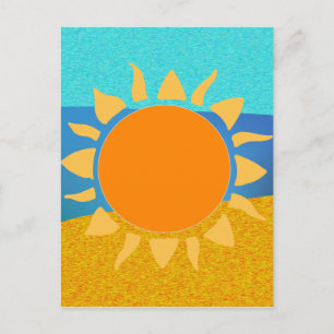Levendige kleuren Florida... Waar de zon woont Briefkaart