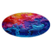 Levendige kleuren Fusion Art Snijplank (Hoek)