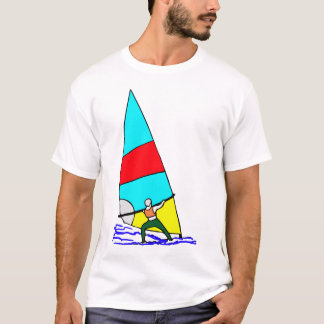 Levendige kleuren voor het achterste deel t-shirt