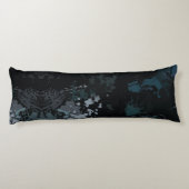 Levendige kleurenexplosies lichaamskussen (Achterkant)