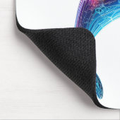 Levendige kleurrijke dolfijn muismat (Hoek)