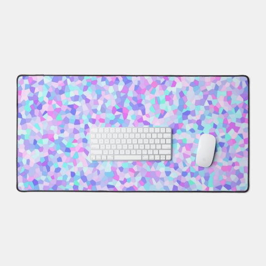 Levendige kleurrijke Funky Boho Groovy Sprinkle Mo Bureaumat (Keyboard & Muis)