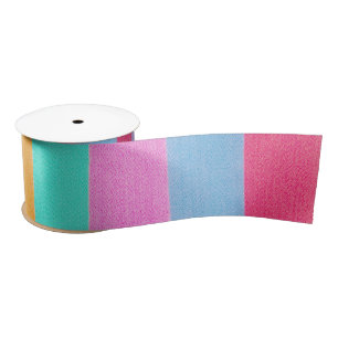 Levendige Kleurrijke Retro Strepen Lint
