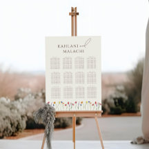 Levendige Kleurrijke Wildflower Moderne Zitgrafiek