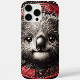 Levendige Koala Beer Illustratie iPhone 16 Pro Max Hoesje