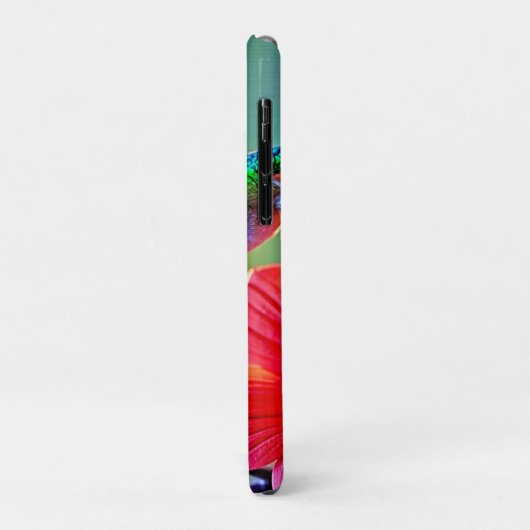 Levendige kolibrie bij Sunset Design Case-Mate iPhone Case (Achterkant/links)