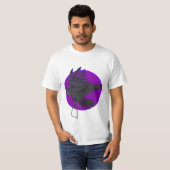 Levendige kraaidief t-shirt (Voorkant volledig)