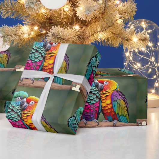 "Levendige kudde" Cadeaupapier (Feestdagen)