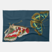 Levendige kunst - Waterverf vlinder Theedoek (Horizontaal)