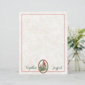 Levendige lantaarn met heilige en kardinale kerst (Staand voorkant)