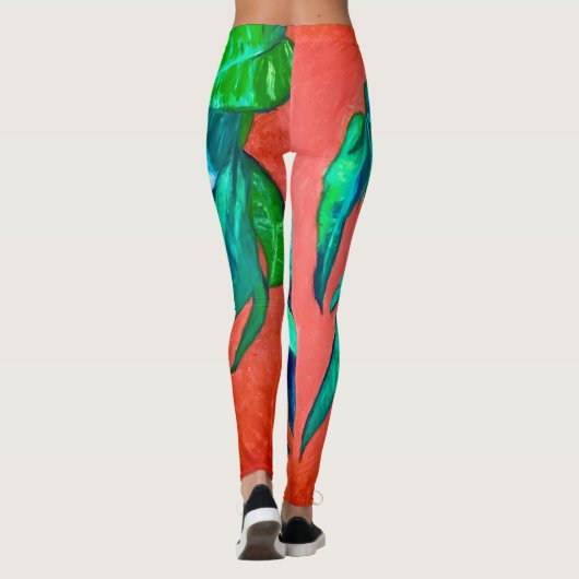 Levendige Leggings (Achterkant)