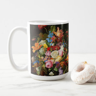 Levendige levensduur van Rozen Tulpen en anjers Koffiemok
