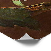 Levendige levensduur van Rozen, tulpen en overvall Poster (Hoek)