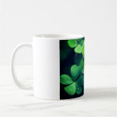 Levendige Lucky Four Leaf Clover - Sparkle W Koffiemok (Links)