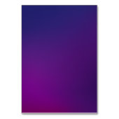 Levendige magenta Paarse bruiloft Kaart (Achterkant)