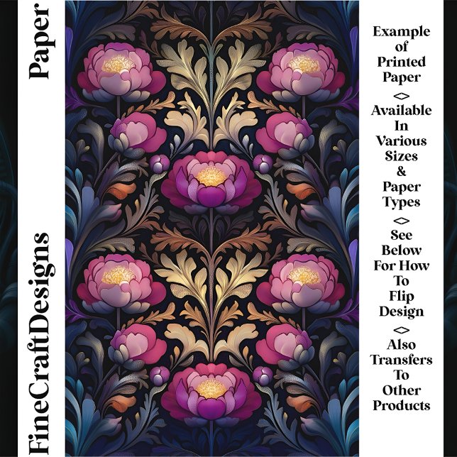 Levendige magenta, roze pioenroos bloeit CT3 Craft (Creator heeft geüpload)