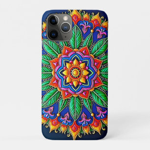 Levendige Mandala Kunstenaarschap iPhone 11 Pro Hoesje