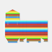 Levendige Mexicaanse blanket Traditionele Spaanse Bedankdoosjes (Uitgevouwen)