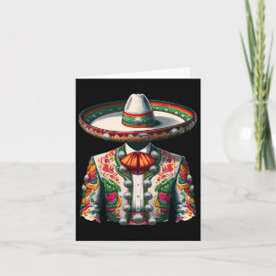 Levendige Mexicaanse Charro Suit Traditionele Mari Kaart