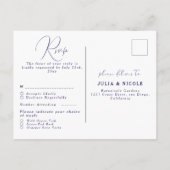 Levendige Mexicaanse Fiesta Style Rainbow Wedding Briefkaart (Achterkant)