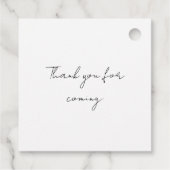 Levendige Mexicaanse Floral Fiesta bruiloft Bedankjes Labels (Achterkant)