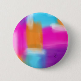 Levendige minimale Abstracte kunstwerk Button