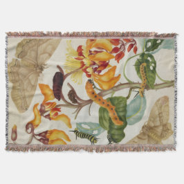 Levendige motprint deken