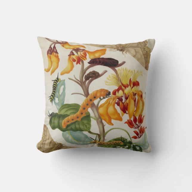 Levendige motprint kussen (Voorkant)