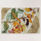 Levendige motprint legpuzzel (Horizontaal)