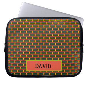 Levendige Multi kleuren Laptop Sleeve
