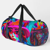 Levendige muze plunjezak (Rechterhoek)