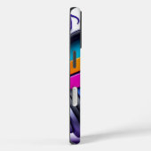 Levendige Muziek Vibes Telefoonhoes - Hoofdtelefoo Case-Mate iPhone Case (Achterkant / Rechts)