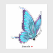 Levendige Mystic Butterfly Custom Vinyl Sticker (Vel)